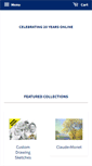 Mobile Screenshot of colours-art-publishers.com